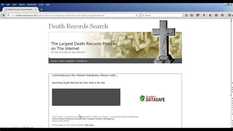 find death records free by cemetery